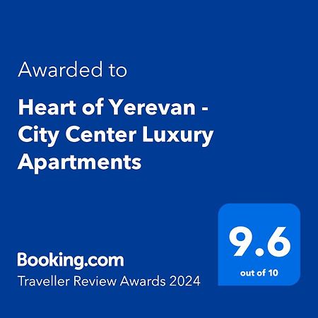 Heart Of Yerevan - City Center Luxury Apartments Bagian luar foto